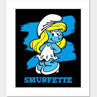 smurfette Posters and Art